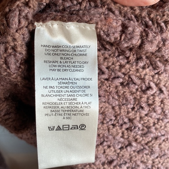 Free People NWT Whistle Thermal Henley Chunky
Knit Brown Pullover Size Small - Picture 14 of 16